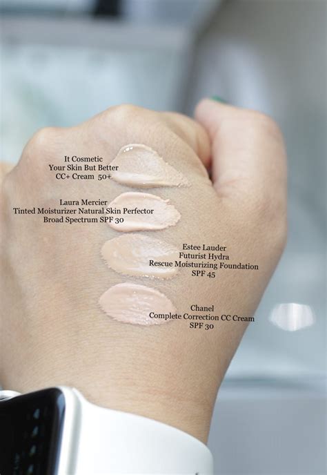 chanel cc cream swatches|chanel cc cream complete correction.